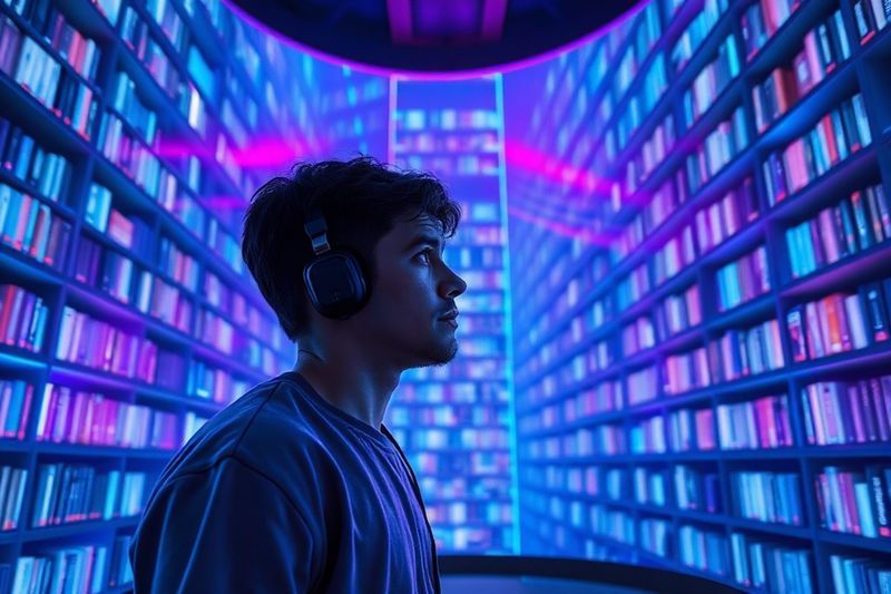 Frustrated gamer viewing a massive digital game library representing the 2026 forever backlog