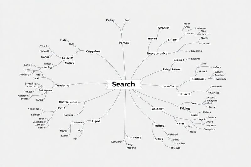 Infografía que muestra grupos de intenciones de búsqueda semántica para PPC moderno