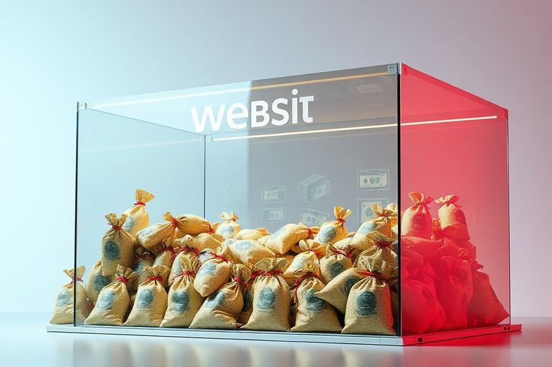 Visualización conceptual de la valoración del sitio web y el valor de los activos en 2026