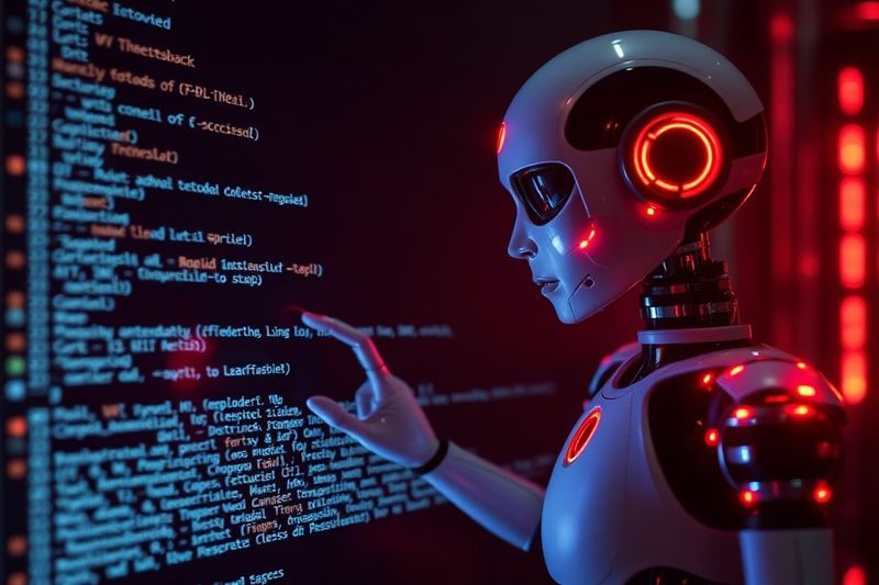 Visión conceptual de la interacción de un terminal de agente de IA que genera vulnerabilidades de seguridad en 2026