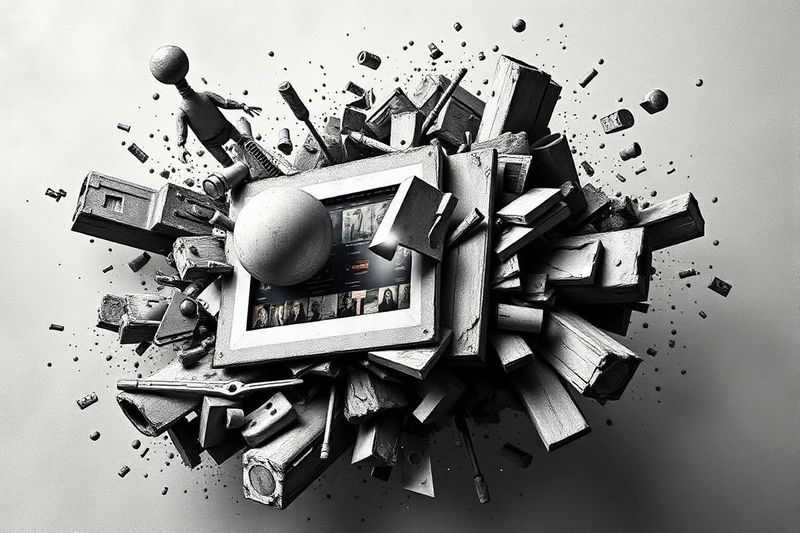 Sitio web obsoleto de 2009 que se transforma en una moderna interfaz móvil generada por IA