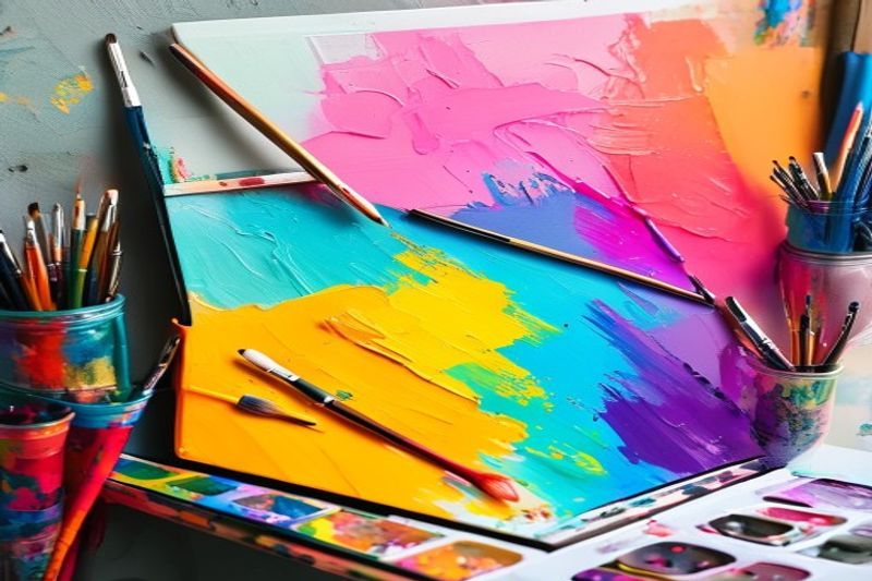 Creativity and flow state personal development blog post ideas visual