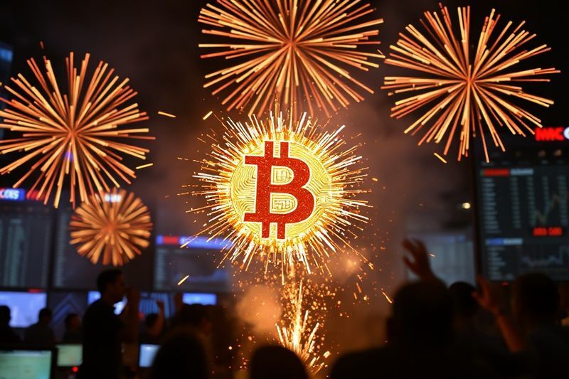 El precio de Bitcoin se acerca a 80.000 con el efecto de fuegos artificiales que representa un breve apretón