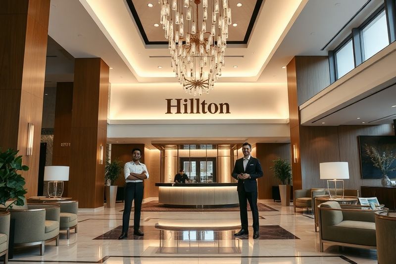 يقدم موظفو فندق هيلتون خدمة عملاء ممتازة