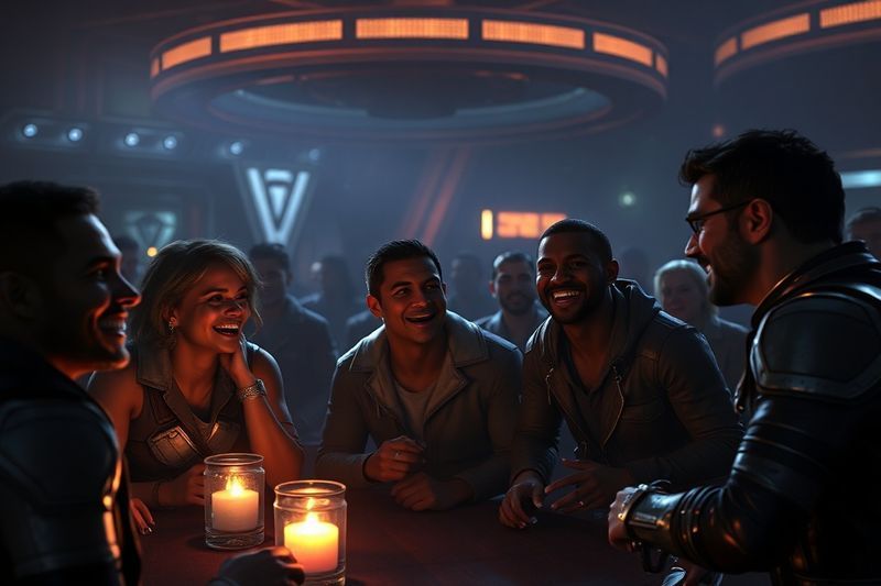 所有《质量效应》角色齐聚一堂，参加标志性的 Citadel DLC 派对