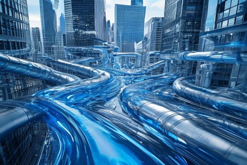 Institutional liquidity flowing through wholesale blockchain networks