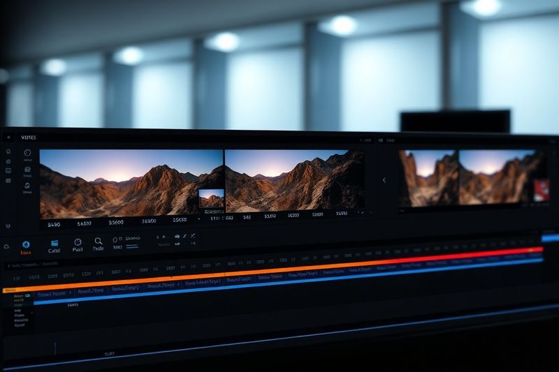 Временная шкала LTX Desktop с неразрушающими изменениями ИИ