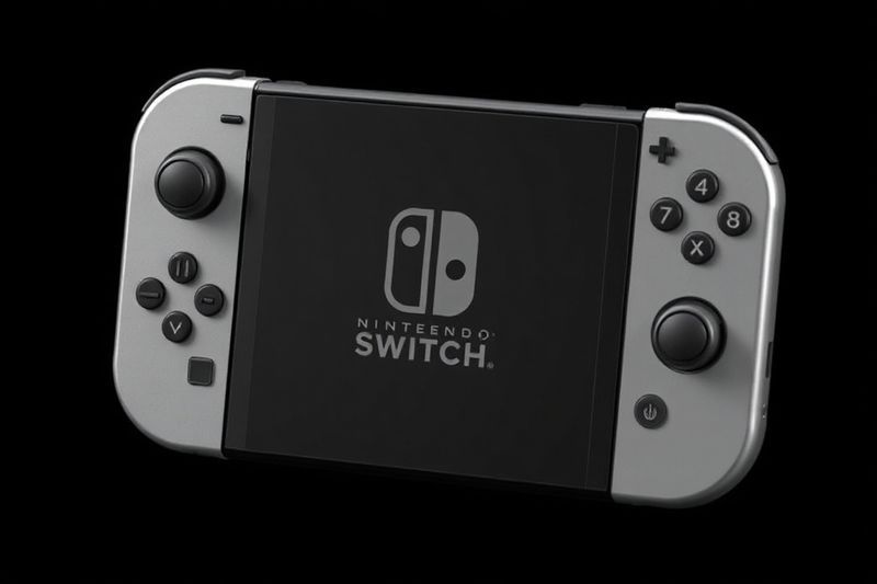 Primer plano del chasis metálico premium y los botones de Nintendo Switch 2 en 2026