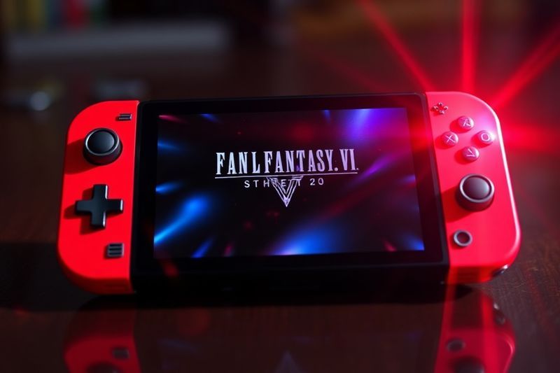Nintendo Switch 2 muestra alta fidelidad visual en Final Fantasy VII Intergrade con vibrantes aspectos destacados HDR