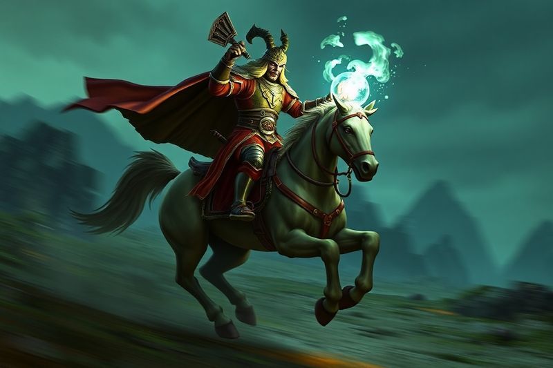 魔兽世界圣骑士在移动时执行无意的施法动画