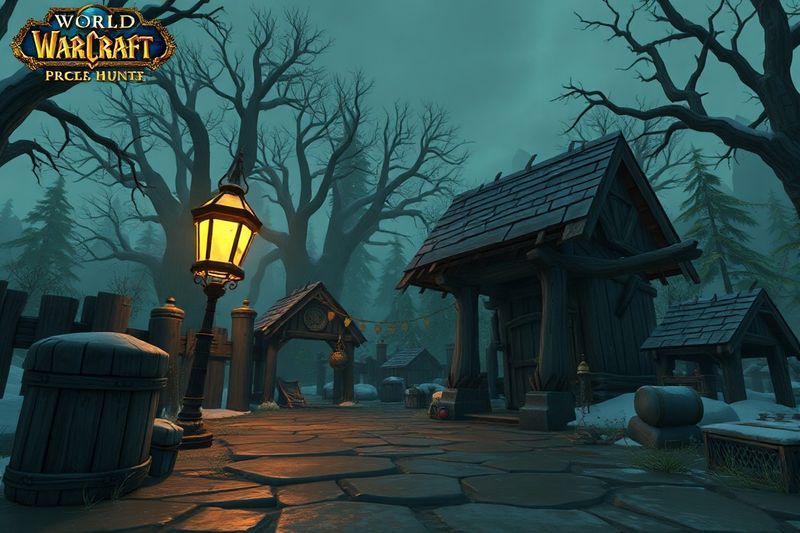 魔兽世界装饰决斗道具狩猎模式的可视化显示 UI 故障和地图问题