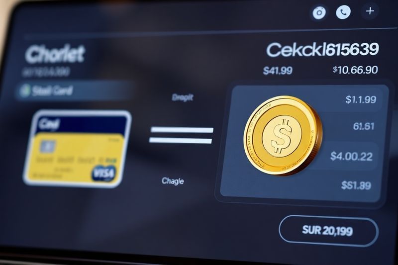 チェックアウト画面で拒否されたカードからステーブルコイン支払いへのシームレスな移行