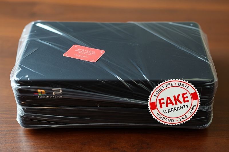 来自全球速卖通的“改装”PlayStation 2，带有可疑的塑料包装和损坏的组件