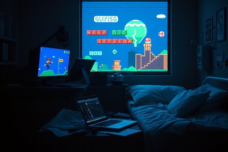 マリオ映画の暗い病室での秘密の作曲セットアップ