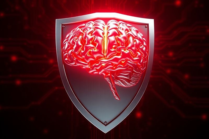 保护代表人工智能安全审计的数字大脑的银盾