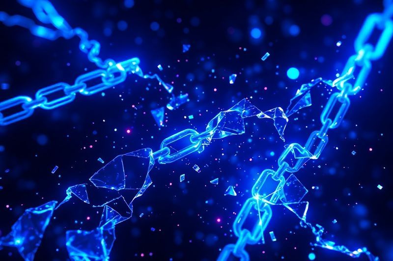 以太坊第 2 层网络中碎片化流动性的视觉表示