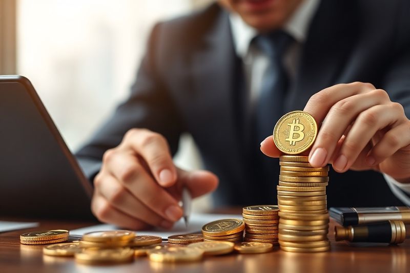 Persona de negocios que analiza el cronograma de la moneda estable de la Ley GENIUS de 2026