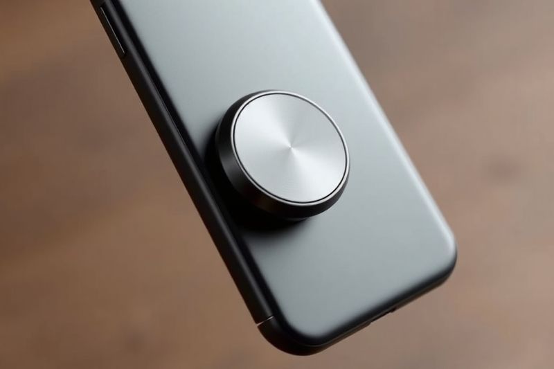 SpeakOn 哑光饰面和磁性 MagSafe 附件的特写