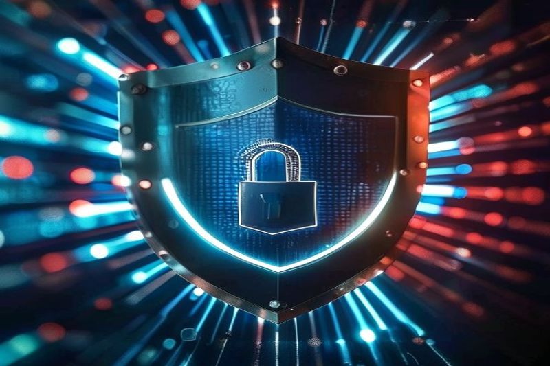 Escudo de ciberseguridad que protege un blog de los piratas informáticos: complementos de seguridad de WordPress