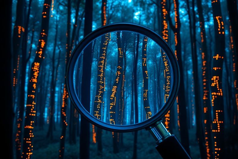 数字放大镜扫描数据森林以进行搜索套利