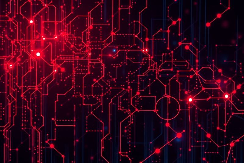 Los nodos de la red digital fallan bajo un ciberataque que representa fallas de mensajería LayerZero