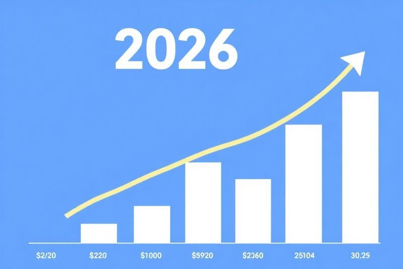 Gráfico del informe de ingresos que muestra el crecimiento en el marketing de afiliación