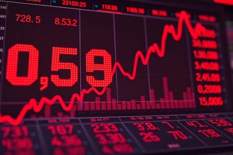 Un informe financiero que destaca una pérdida de $14 mil millones pero muestra un gráfico de Bitcoin a largo plazo con tendencia al alza