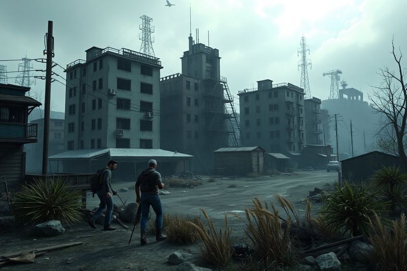 Supervivientes cooperativos para cuatro jugadores hurgando en una ciudad abandonada en State of Decay 3