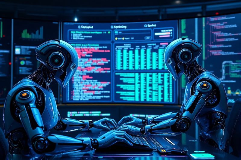 Agentes autónomos de IA que trabajan en tareas informáticas complejas con interfaces de neón