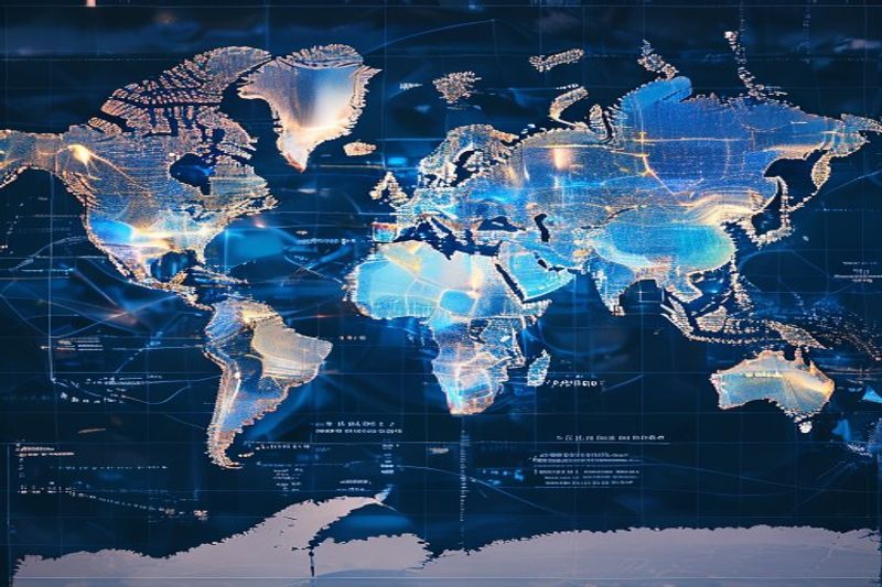 全球地图显示 2026 年加密货币市场分析的宏观经济触发因素