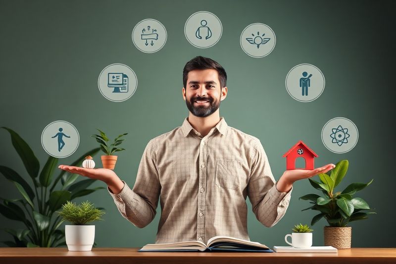 仕事と個人の健康を組み合わせた従業員の人生全体の経験を視覚的に表現