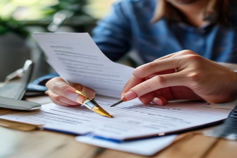 Руководитель пишет личное благодарственное письмо в знак признания ценного вклада сотрудника