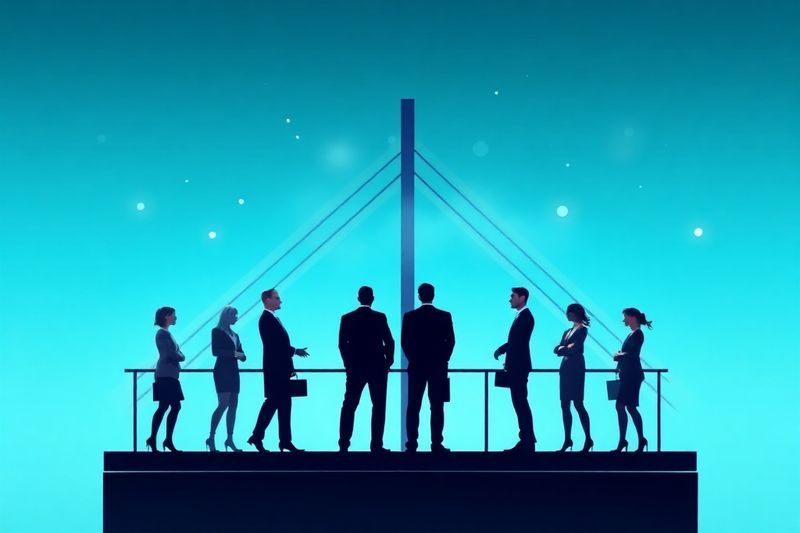 行政层和员工之间恢复信任的概念桥梁