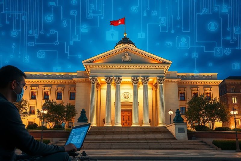 财务主管举行安全的虚拟市政厅会议