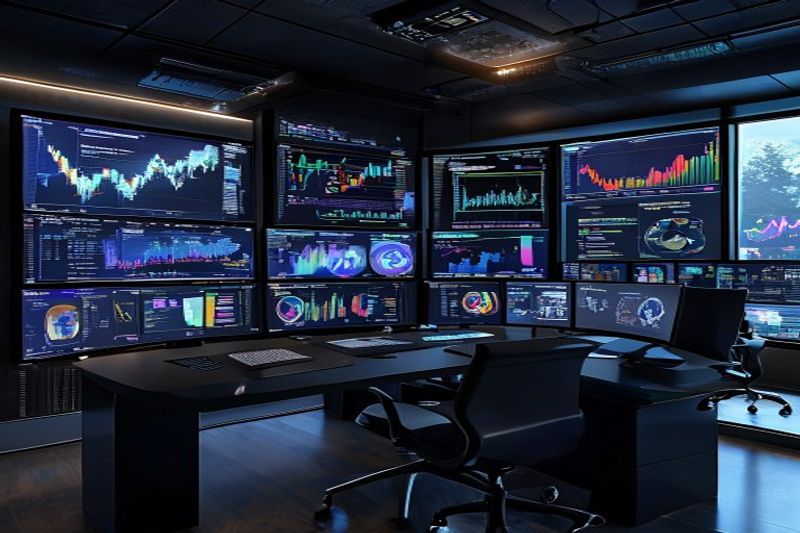 现代交易台比较加密市场和传统市场