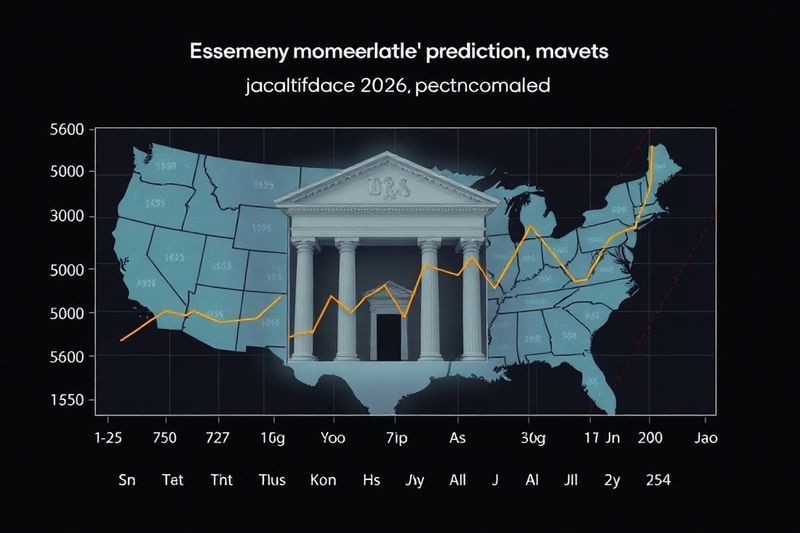 Interfaz de predicción de polimercados para los recortes de tipos de la Fed en 2026