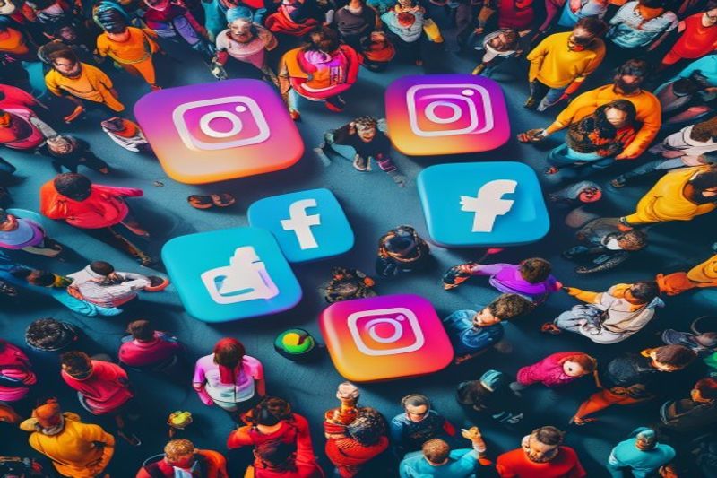 أيقونات المشاركة على وسائل التواصل الاجتماعي للعثور على أفكار لمنشورات المدونة