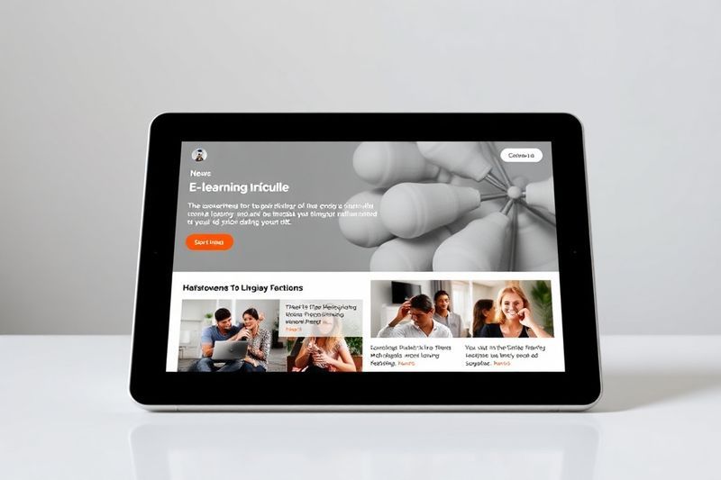 为一线员工提供集成公司新闻模块的电子学习界面