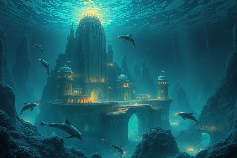 Ecco the Dolphin の世界に登場する雰囲気のある水中エイリアン都市を 2026 年に再現